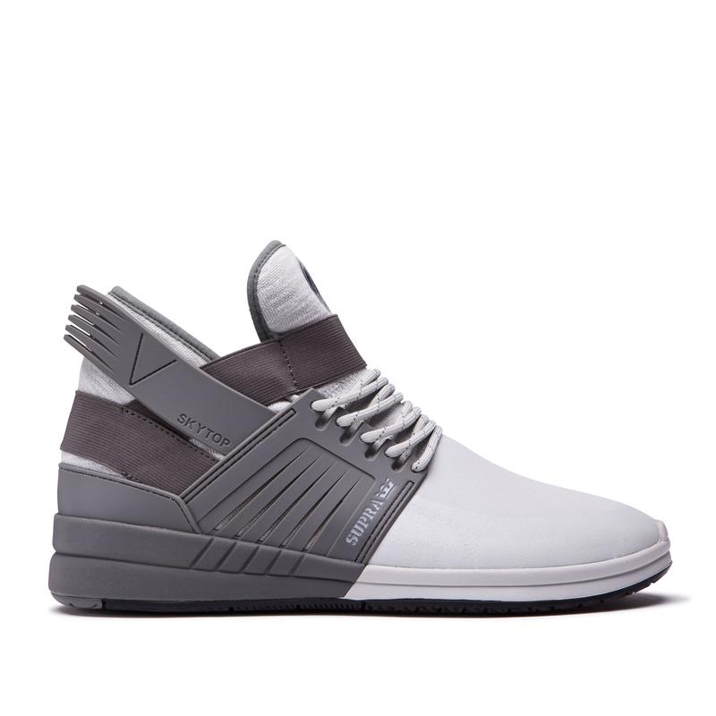 Zapatillas Altas Supra Argentina Hombre - SKYTOP V Gris (BQWVZ-9468)